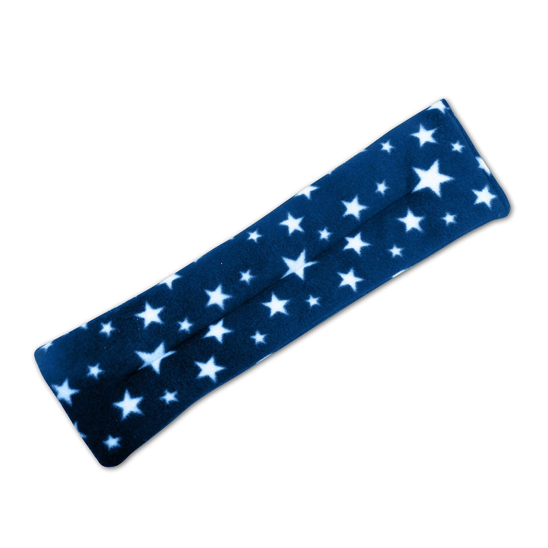 Life Healthcare Microwavable Fabric Wheat Warmer for Aches and Pains - Navy with White Stars 760g - BeesActive Australia