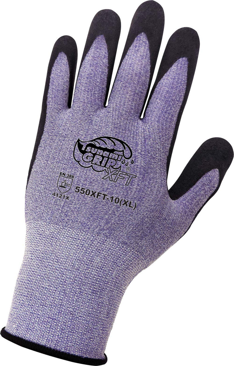 Global Glove 550XFT - Tsunami Grip XFT - Xtreme Foam Technology Coated Gloves - Medium - BeesActive Australia