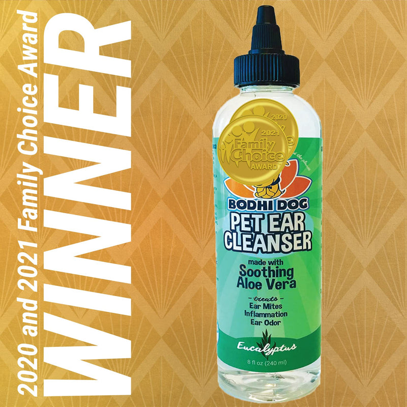 Bodhi Dog Ear Cleaner Solution for Dogs and Cats | Aloe Vera Cleaning Treatment for Infection and Yeast Treatment | Gentle Cleanser for Ears 8oz Aloe Vera - BeesActive Australia