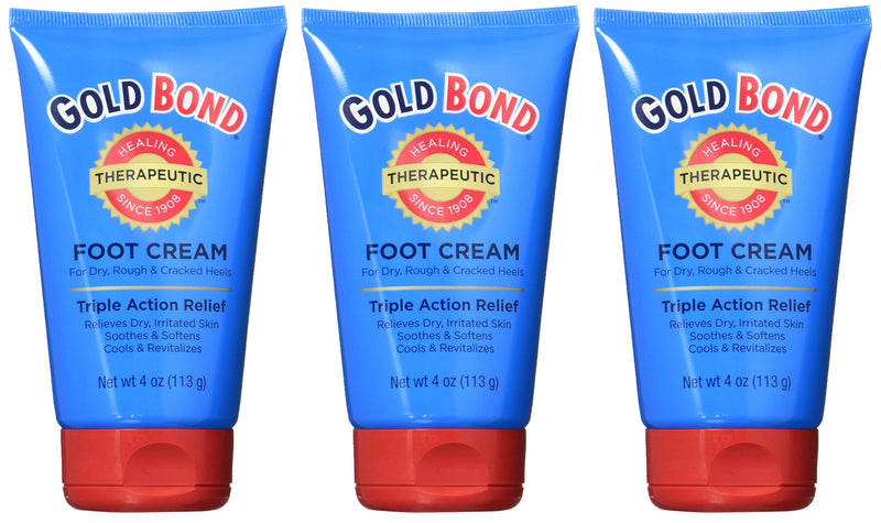 Gold Bond Triple Action Relief Foot Cream, 3 Count - BeesActive Australia