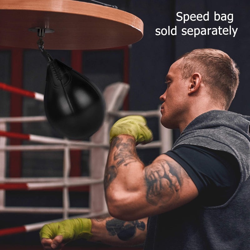 BOXERPOINT Speed Bag Swivels - Stainless Steel Speedbag Swivel - Boxing Swivel with 360° Ball Bearing - Complete Speed Bag Mount Hardware Kit - Easy Setup On Hanging Punching Speed Bag Platform Stand - BeesActive Australia