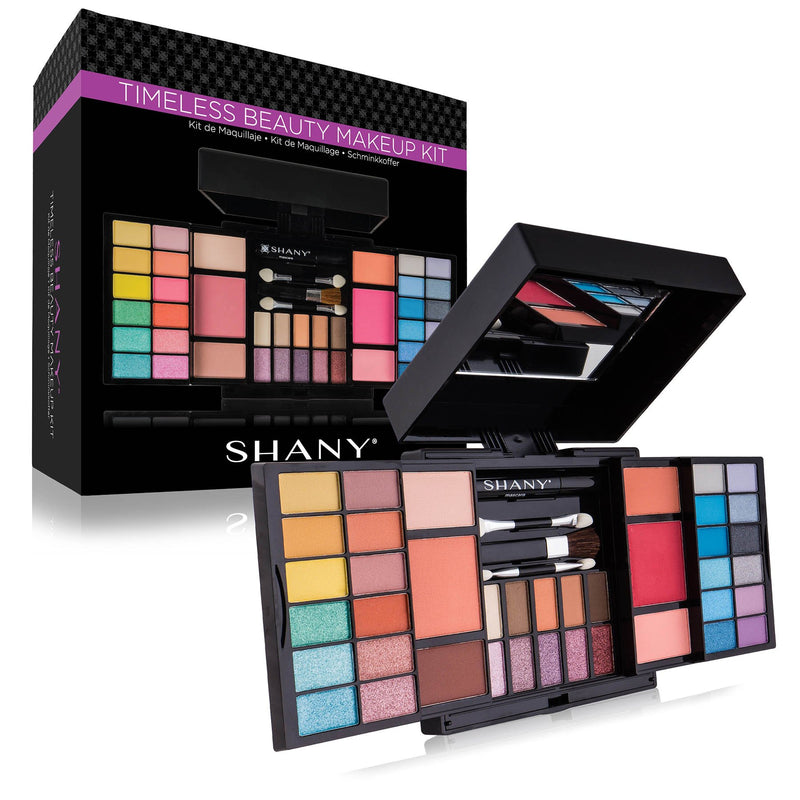 SHANY 'Timeless Beauty' Kit - 36 Eye Shadows, 6 Blushes, Mini Mascara, and Applicators - BeesActive Australia