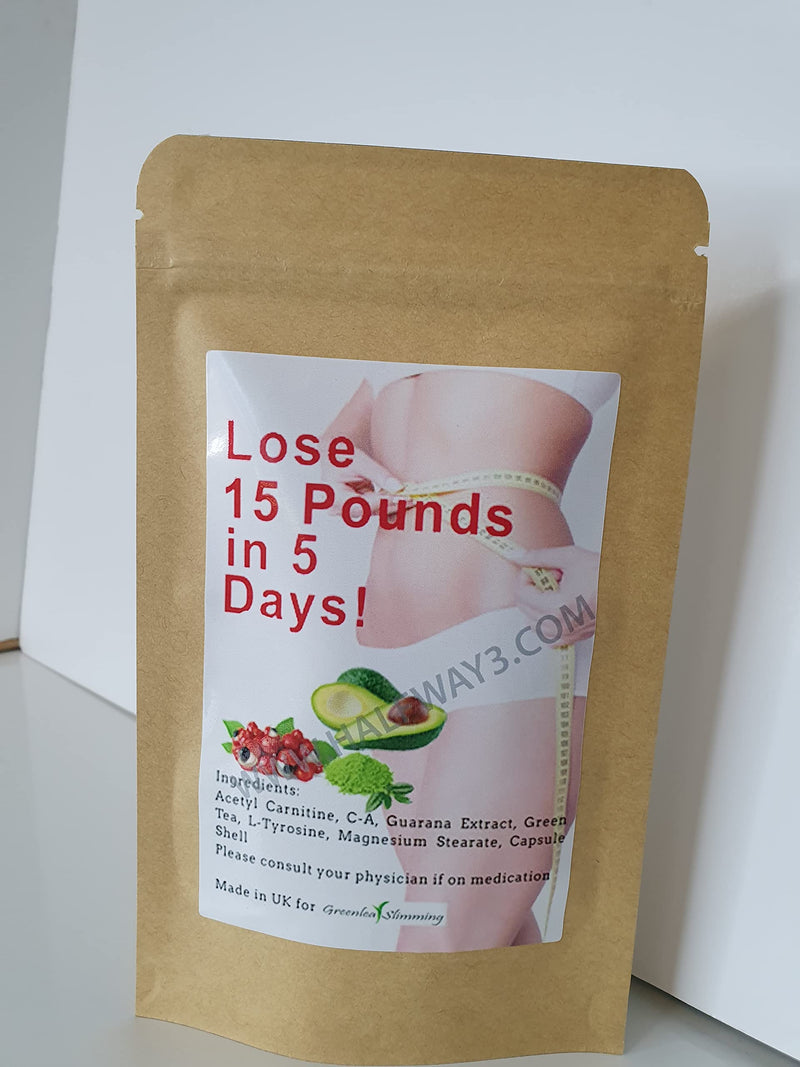 Greenleaf Slimming Diet Pills - Weight Loss Capsules for Men and Woman - Lose 15LBS in 5 Days Premium Slimming Pills Green Tea Extract Diet Pills - BeesActive Australia
