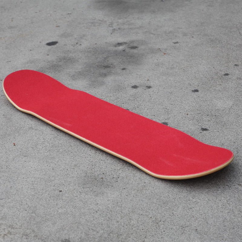 Turbo 9 x 33 Inch Skateboard Grip Tape Sheet Red - BeesActive Australia
