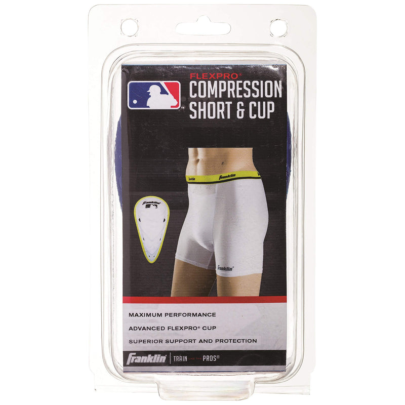 Franklin Sports Compression Shorts with Cup - Youth and Adult Sizes Large - BeesActive Australia