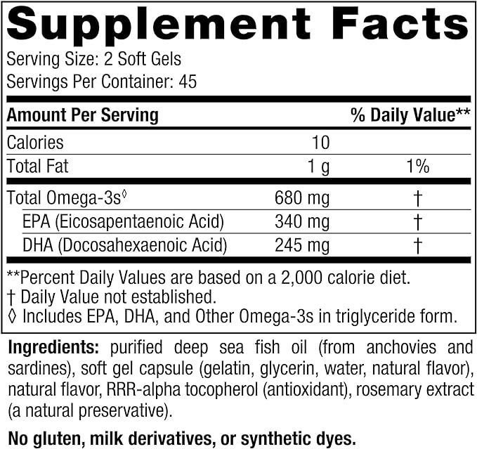 Nordic Naturals Ultimate Omega Junior 90 Soft Gel - BeesActive Australia