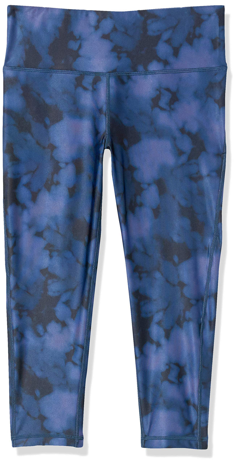 Amazon Essentials Women's Performance Mid-Rise Capri Active Legging Small Blue Inky Dye - BeesActive Australia