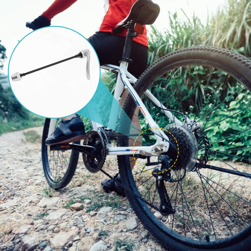 Yosoo Health Gear Bicycle Cycling Trainer Skewer, Quick Release Wheel Skewers 135mm for Road Bike MTB Bike - BeesActive Australia