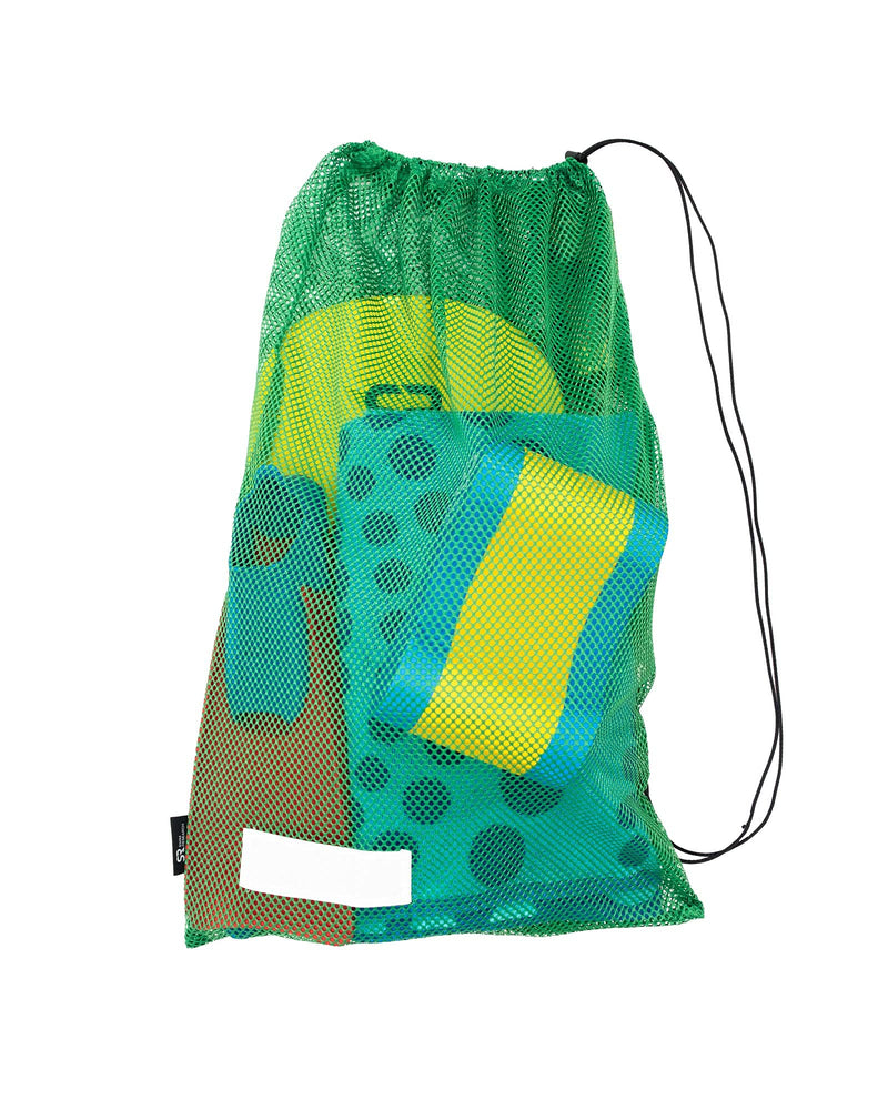 Swim Research Premium Mesh Equipment Bag with Adjustable Closure - Made in The USA Kelly Green - BeesActive Australia