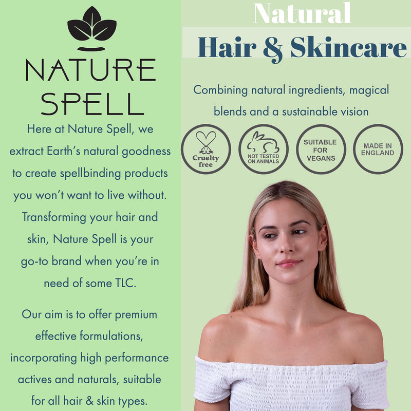 Nature Spell Lavender Oil for Hair & Skin 150ml � Hair Oil for Dandruff and Itchy Scalp, Dandruff Scalp Treatment - Body Oil to Reduce Skin Irritation and Promote Restful Sleep � Made in the UK - BeesActive Australia