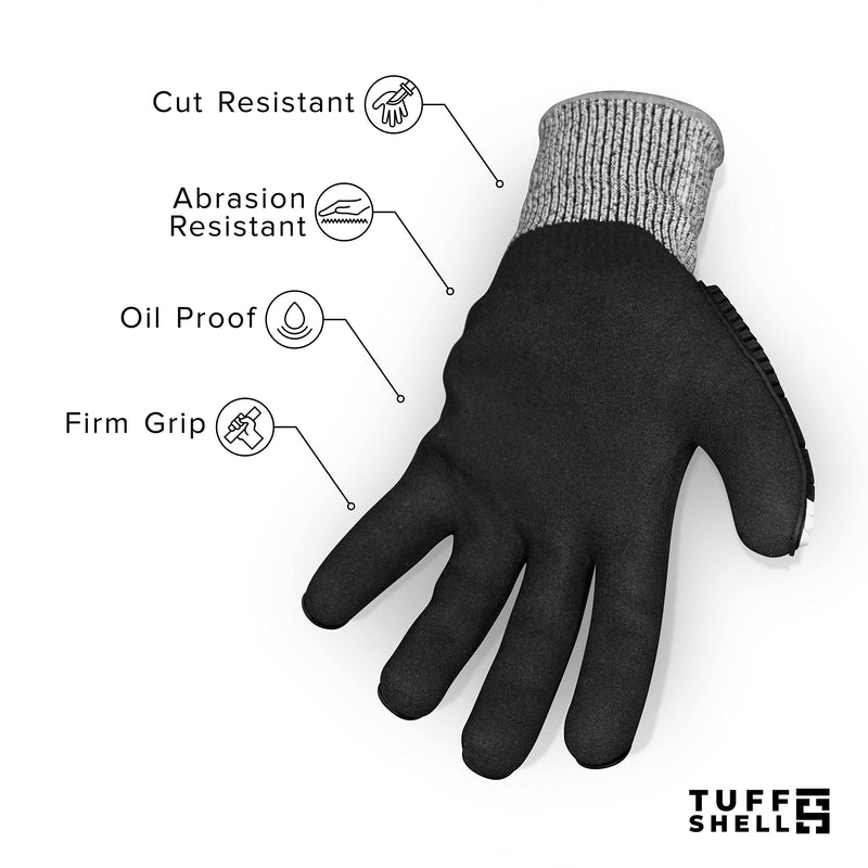 TUFF SHELL Cut Resistant Lobstering Gloves, Crab Gloves, Diving Gloves, Lobster Diving Gloves, Spearfishing Glove Small - BeesActive Australia