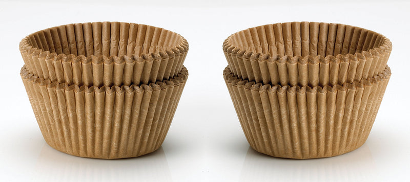 Beyond Gourmet 048/2 Baking Cups, Unbleached Paper, MADE In Sweden, 2 Boxes of 48 - BeesActive Australia