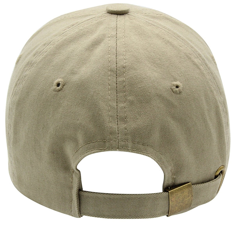AZTRONA Baseball Cap for Men Women - Classic Dad Hat Khaki - BeesActive Australia