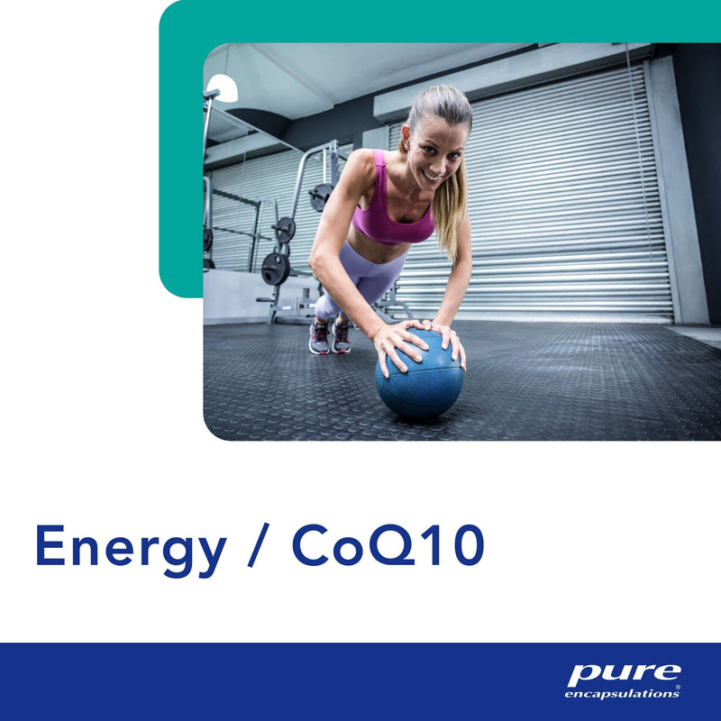 Pure Encapsulations - CoQ10 60mg - Natural and Bio-Identical Fermented Coenzyme Q10-60 Capsules - BeesActive Australia