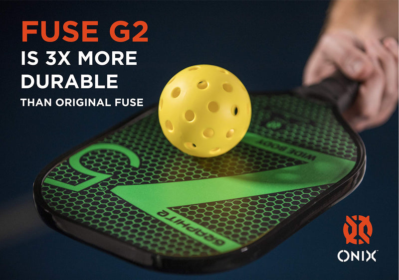 Onix Fuse G2 Outdoor Pickleball - Official Ball of PPA and APP Tours Fuse G2 - 6 Pack - BeesActive Australia