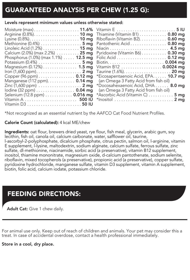 VETRISCIENCE NuCat Senior Multivitamin for Cats 30 - BeesActive Australia
