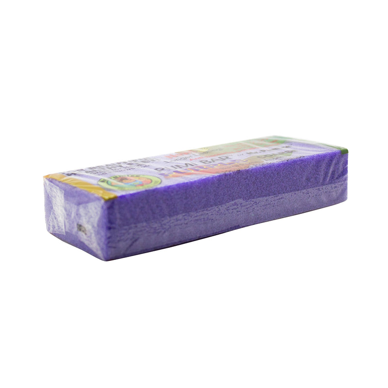 Mr. Pumice Purple Pumi Bar (Single): Extra-Coarse Callus Remover, Pedicure Stone & Ped File Scrubber For Smooth Feet and Heels - BeesActive Australia