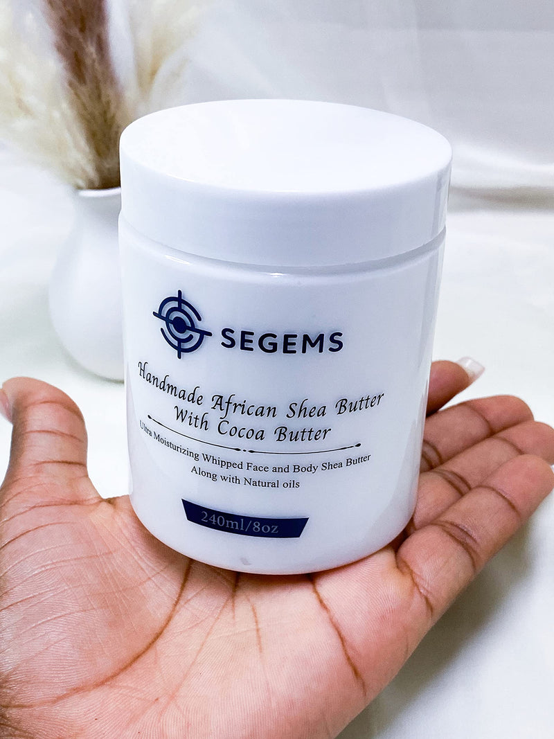 Segems Organic Handmade Whipped Body Butter with Cocoa Butter - BeesActive Australia