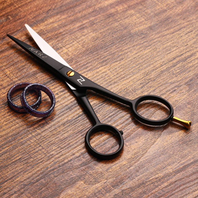 NARZ Professional Hairdressing scissors for Barbers & Hairdressers 6" Stainless Steel Hair Cutting Scissors for Men & Women - BeesActive Australia