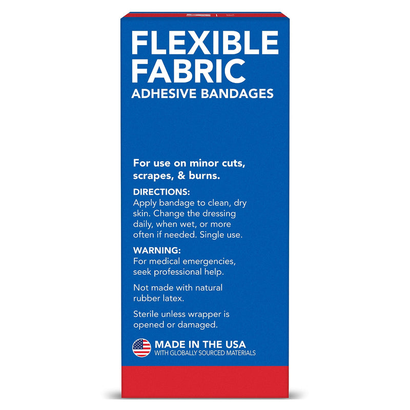 All Health Flexible Fabric Adhesive Bandages, 1 in x 3 in, 100 ct| Flexible Protection for First Aid and Wound Care - BeesActive Australia