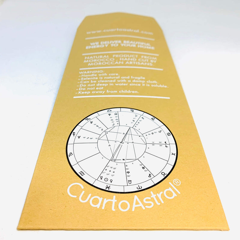 Selenite Crystal Stick by CuartoAstral 7-8.5" long 1-2" wide white healing stone strong protection power ? Selenite Crystal packaged ready for gift ? Selenite Stick charging plate for other crystals - BeesActive Australia