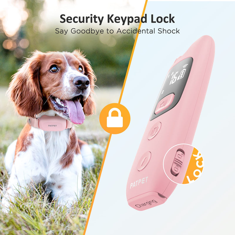 Patpet Dog Training Collar with Remote - Shock Collar for Large DogPATPET Dog Training Collar Rechargeable Waterproof Shock Collars for Dogs with Remote 3 Training Modes, Beep, Vibration and 16 Static Levelss, IPX7 Waterproof Training Collar with Beep,... - BeesActive Australia