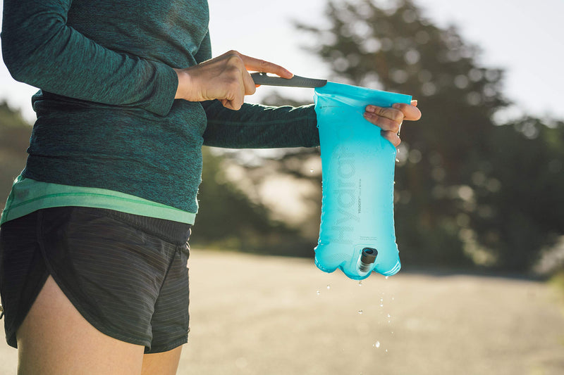 [AUSTRALIA] - HydraPak Velocity Light-Weight Water Bladder/Reservoir for Running Hydration Vests, 1.5-Liter (50 oz.), Reversible for Easy Cleaning, Safe & Reliable 