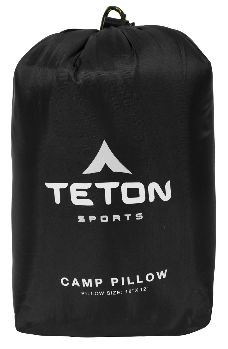 TETON Sports Camp Pillow; Great for Travel, Camping and Backpacking; Washable, - BeesActive Australia