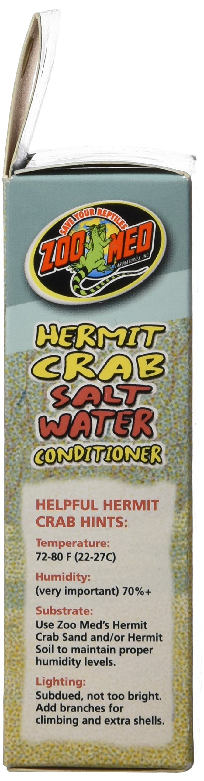 Zoo Med Hermit Crab Salt Water Conditioner 2.25 fl. oz. - BeesActive Australia
