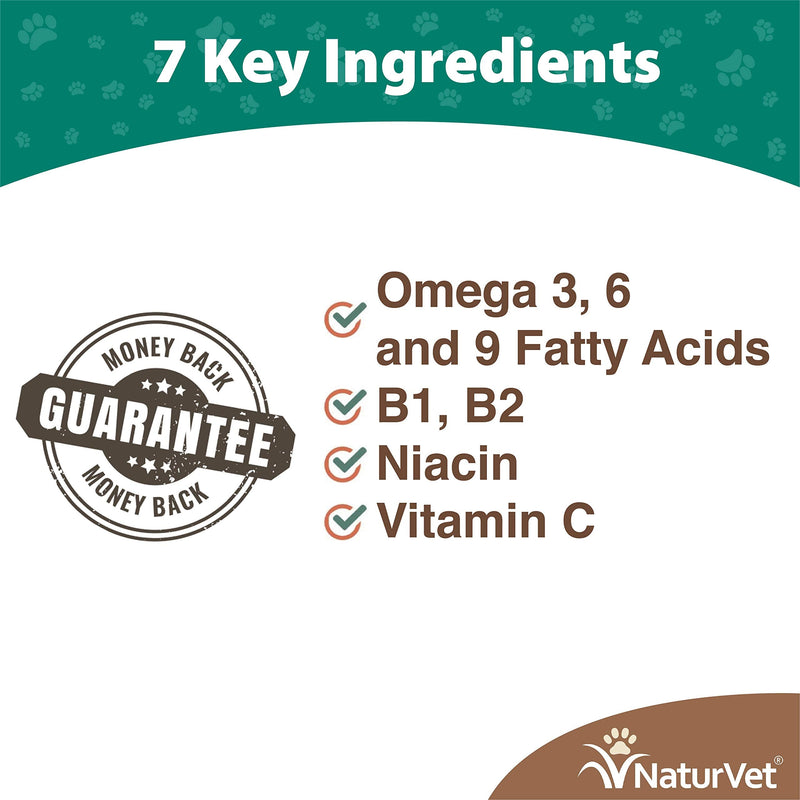 NaturVet Brewers Dried Yeast Formula with Garlic Flavoring Plus Omegas for Dogs and Cats, Chewable Tablets, Made in the USA 1,000 Tablets - BeesActive Australia
