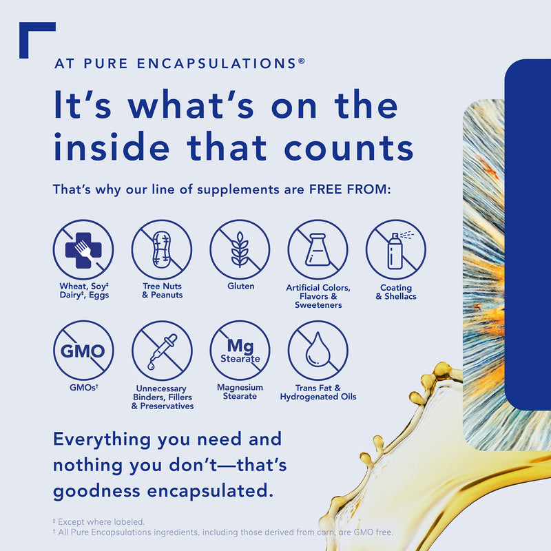 Pure Encapsulations Magnesium (Glycinate) | Supplement to Support Stress Relief, Sleep, Heart Health, Nerves, Muscles, and Metabolism* | 90 Capsules 90 Count (Pack of 1) Standard Packaging - BeesActive Australia