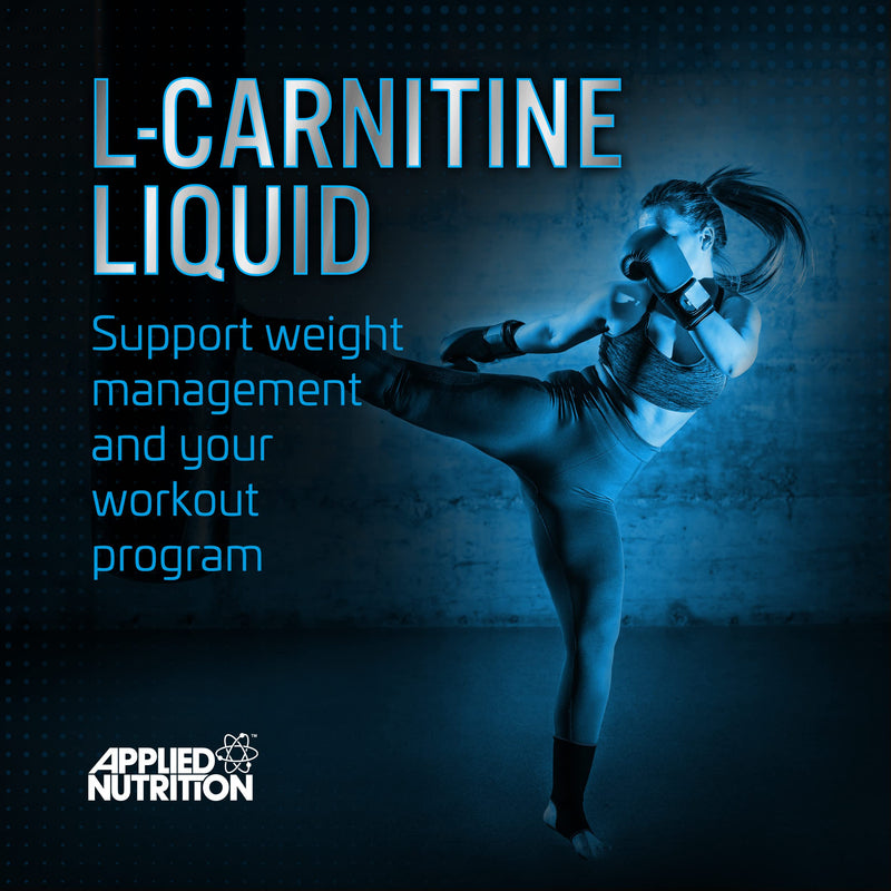 Applied Nutrition L Carnitine 3000 Liquid - L-Carnitine with Green Tea & Vitamin C, Boosts Energy & Weight Management, Vegan (480ml - 32 Servings) (Sour Apple) Sour Apple - BeesActive Australia