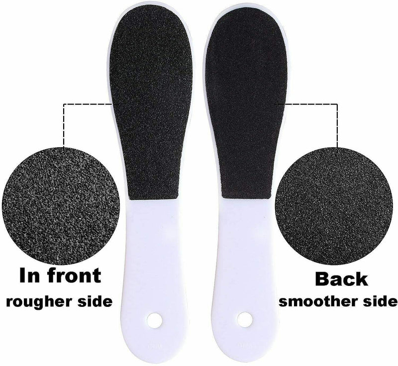 Double-Sided Foot File, 6pcs Foot Rasp Files Disposable Foot Rasp Manicure File Callus Hard Skin Remover - BeesActive Australia