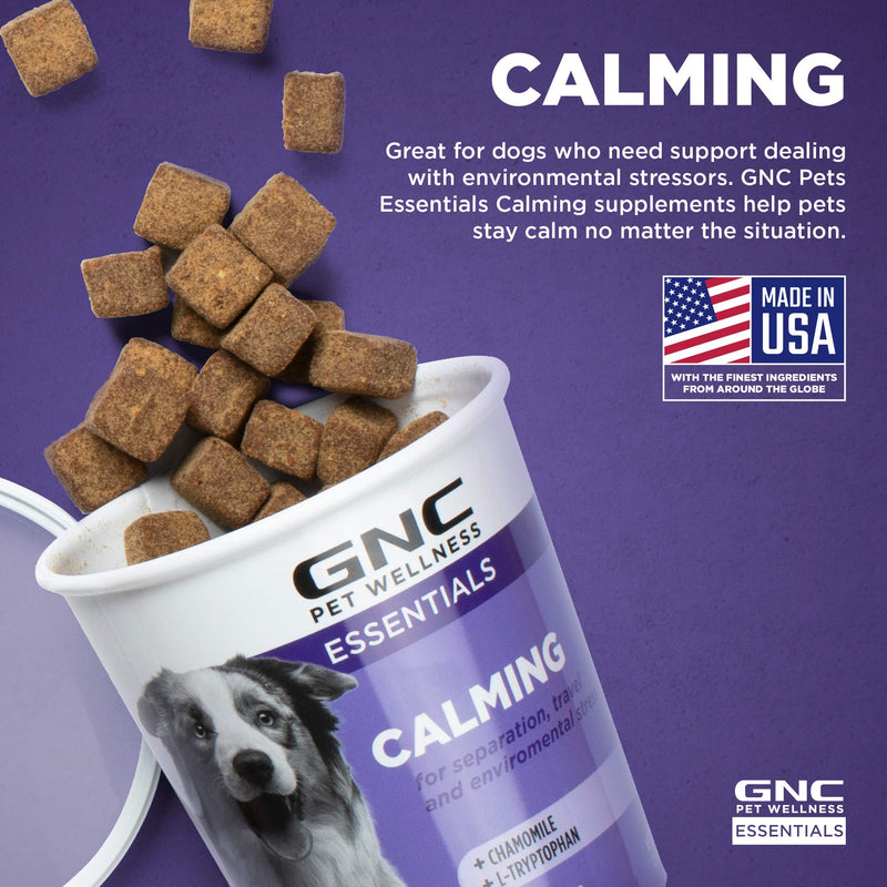 GNC for Pets Essentials Dog Soft Chews - Pet Vitamins and Supplements for Hip & Joint, Calming, Digestion, Skin, and Multivitamins for Dogs - Chewable Dog Multivitamin with Vitamins and Minerals - BeesActive Australia