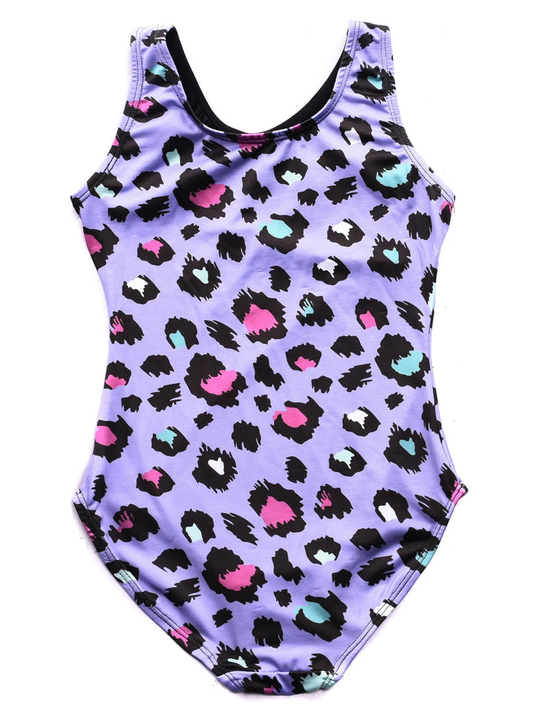Rosdeer Little Girls' One-piece Dancing Tumbling Tank Gymnastics Leotard 2-12Years 2-4Yesr(110) Purple - BeesActive Australia