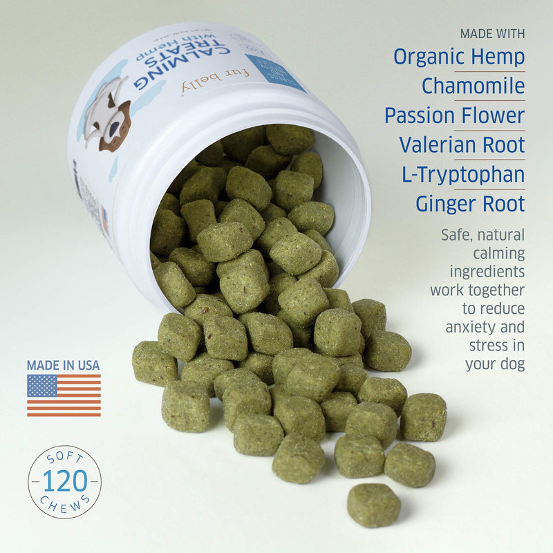 Calming Chews for Dogs - Dog Calming Chews - Anxiety Relief Treats - Natural Dog Anxiety Relief - Separation, Stress, Barking, Thunderstorms, Lightning - Dog Anxiety Chews - 120 Calming Dog Treats Duck - BeesActive Australia