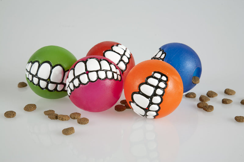 Rogz Grinz Dog Treat Ball Orange - BeesActive Australia