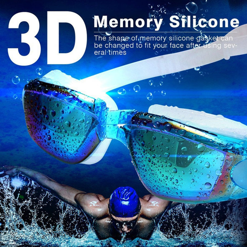 ALLPAIPAI Swim Goggles - Swimming Goggles,Pack of 2 Professional Anti Fog No Leaking UV Protection Wide View Swim Goggles For Women Men Adult Youth Kids - BeesActive Australia