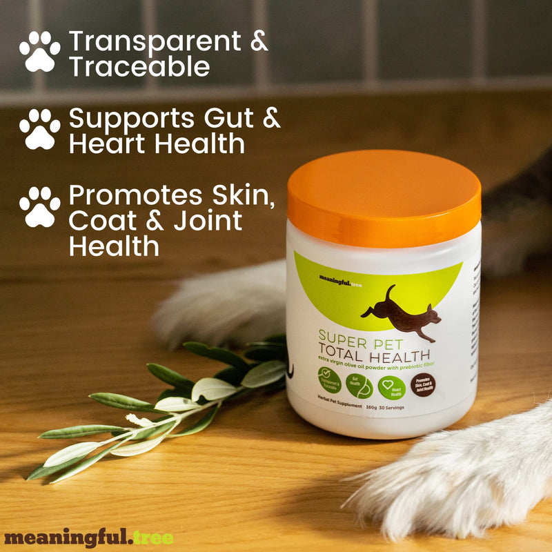 Meaningful Tree Prebiotics for Dogs - Gut Health Superpowder - Vet Approved, Supports Digestive Health & Diarrhea - Made in The USA with Only Two All-Natural Ingredients - BeesActive Australia