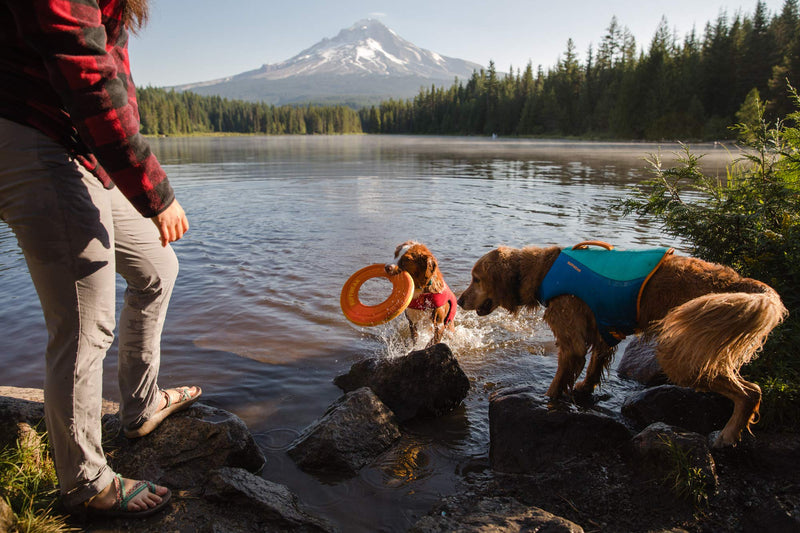 Ruffwear, Hydro Plane Floating Disc for Dogs Large Campfire Orange - BeesActive Australia