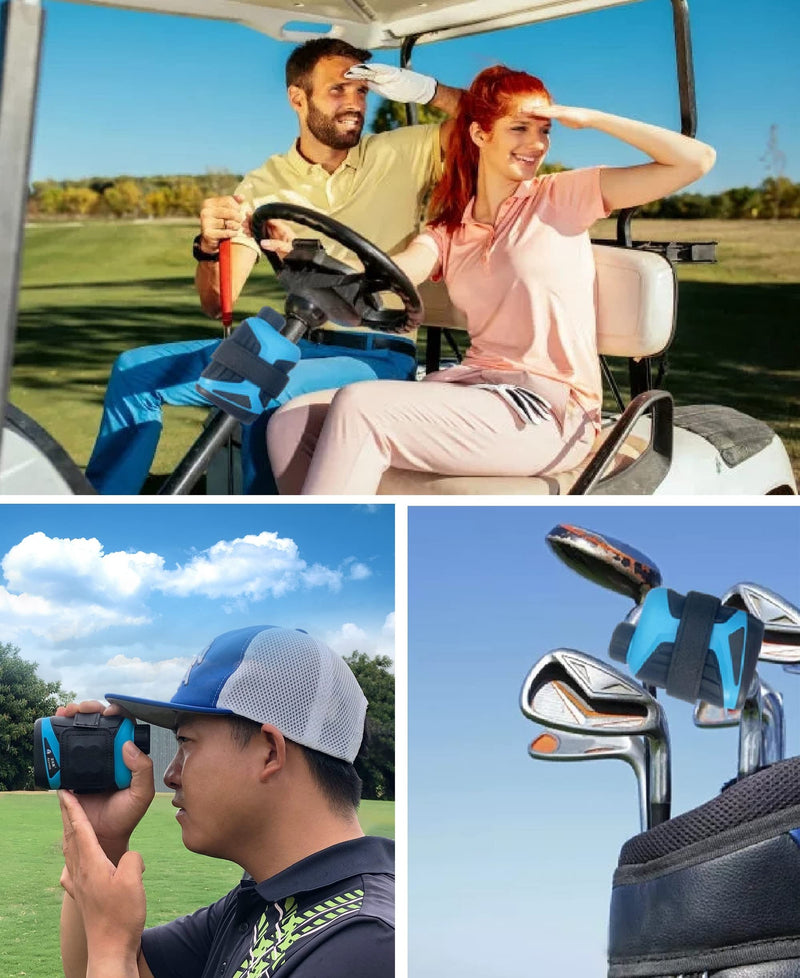 HomeMount Golf Rangefinder Magnetic Holder - Adjustable Strap Range Finder Accessories for Golf Cart Railing - BeesActive Australia