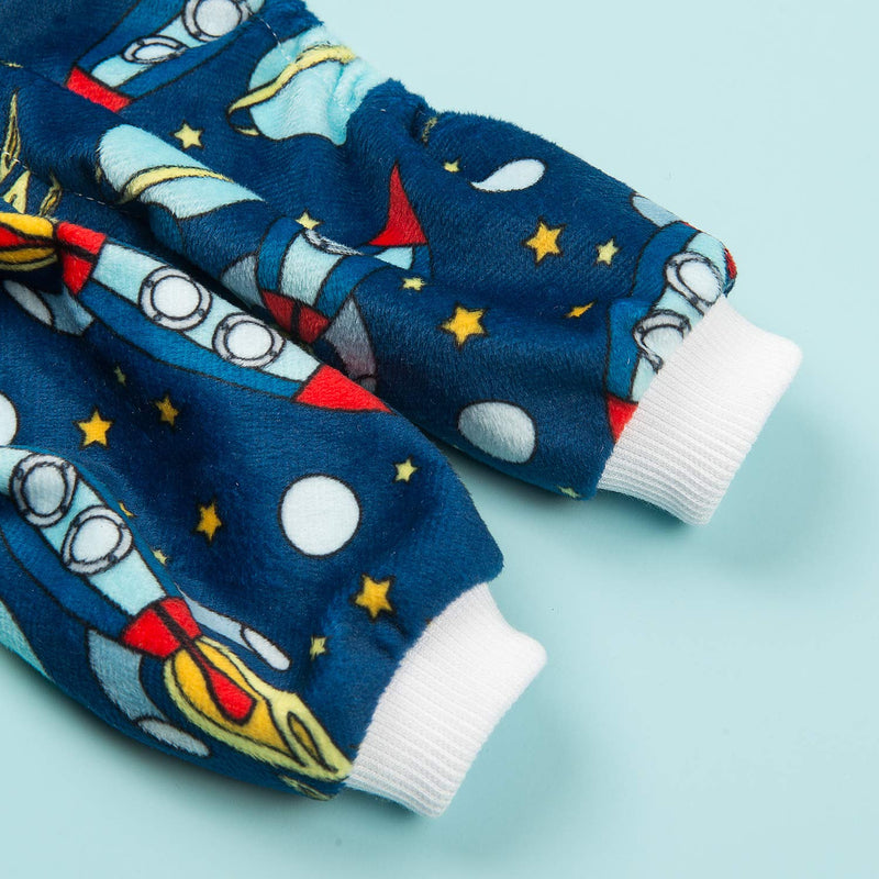 CuteBone Dog Pjs Onesies Pet Clothes Jumpsuit Cat Apparel Soft Puppy Pajamas X-Large Rocket - BeesActive Australia