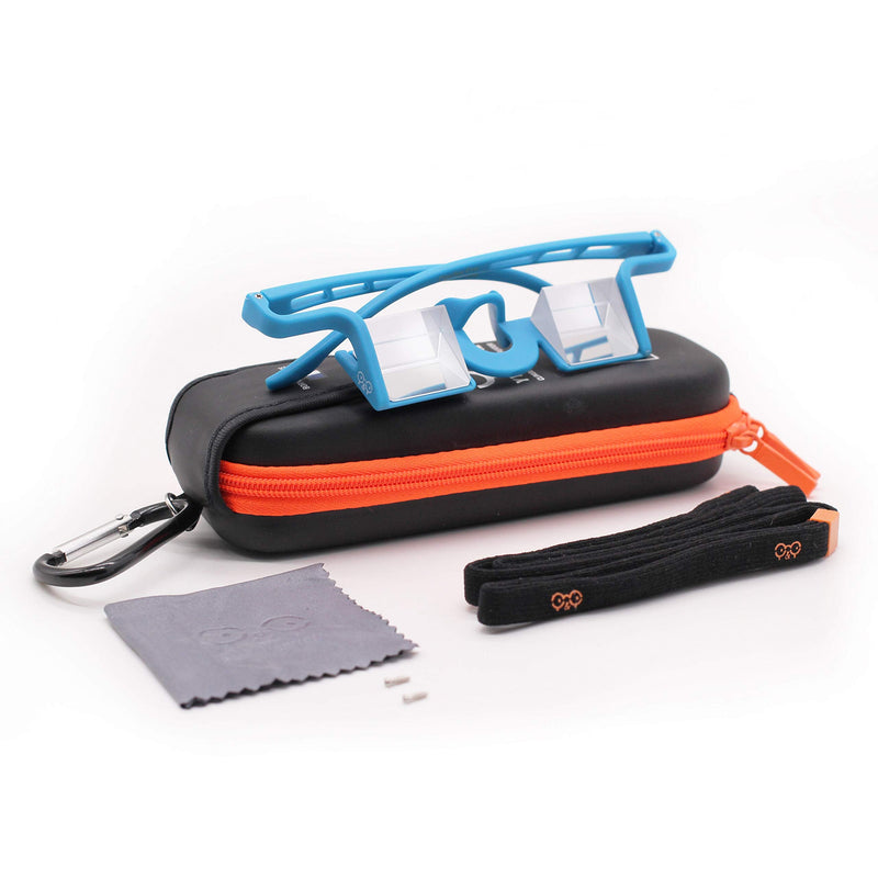 YY Vertical Belay Glasses Plasfun Evo Blue - BeesActive Australia