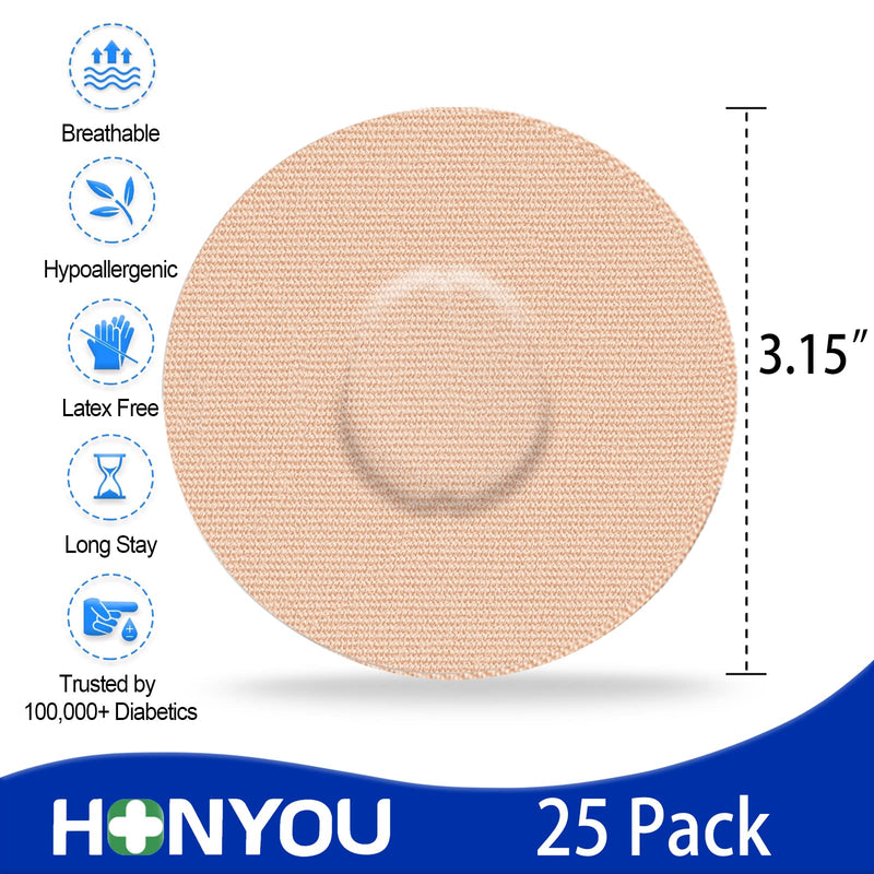 G7 Adhesive Patches Waterproof Dexcom Overpatch for G7 Overlay Non-Glue Central Full Cover Patches Bandage 10 Days Long Stay Latex-Free Easy to Use Breathable Hypoallergenic Sweatproof, 25Pack 25 Pack - BeesActive Australia