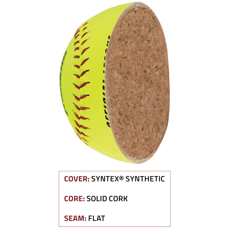 Franklin Sports Practice Softballs - Official Size and Weight Softball - Perfect For Softball Practice - Available in 1 and 4 Pack 1 Pack - BeesActive Australia