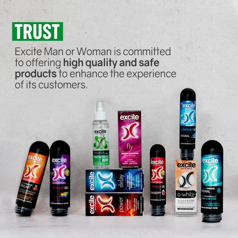 Excite Man or Woman Disinfectant Cleaner: Hygiene and Care for Your Sex Toys and Menstrual Cups - BeesActive Australia