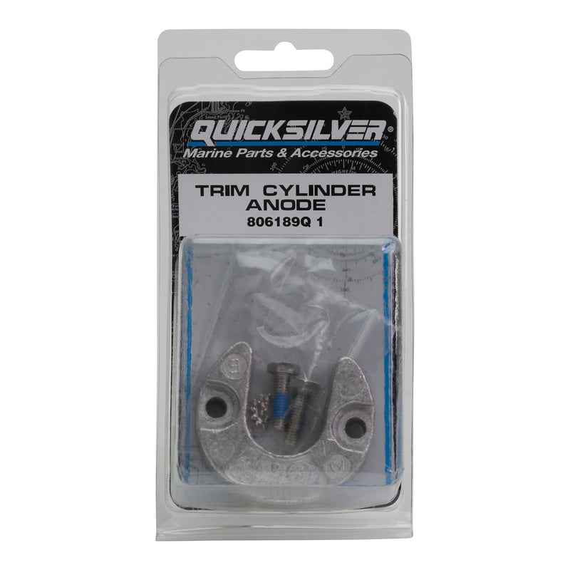 [AUSTRALIA] - Quicksilver 806189Q1 Aluminum Anode - MerCruiser Alpha One Gen II Trim Cylinders 