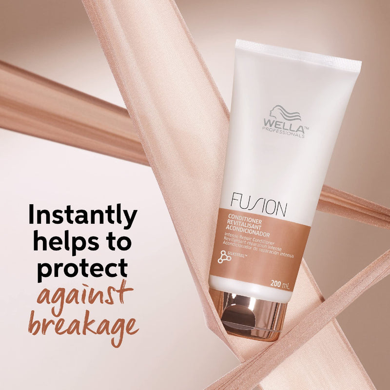 Wella Professionals Fusion Intense Repair Professional Haircare, Protection against Breakage & Damage Conditioner - BeesActive Australia