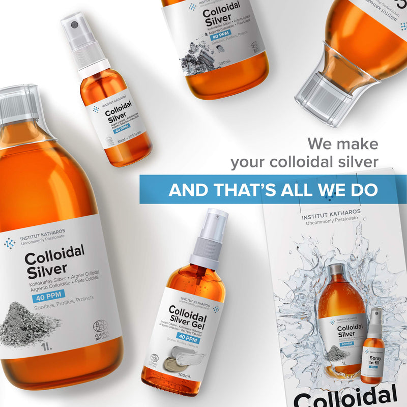 Premium Colloidal Silver Spray 40 PPM 30ml ? 100% Natural ? Superior Concentration, Smaller Particles = Better Results ? Certified by 3 Independent Laboratories ? Choose a Specialist - BeesActive Australia